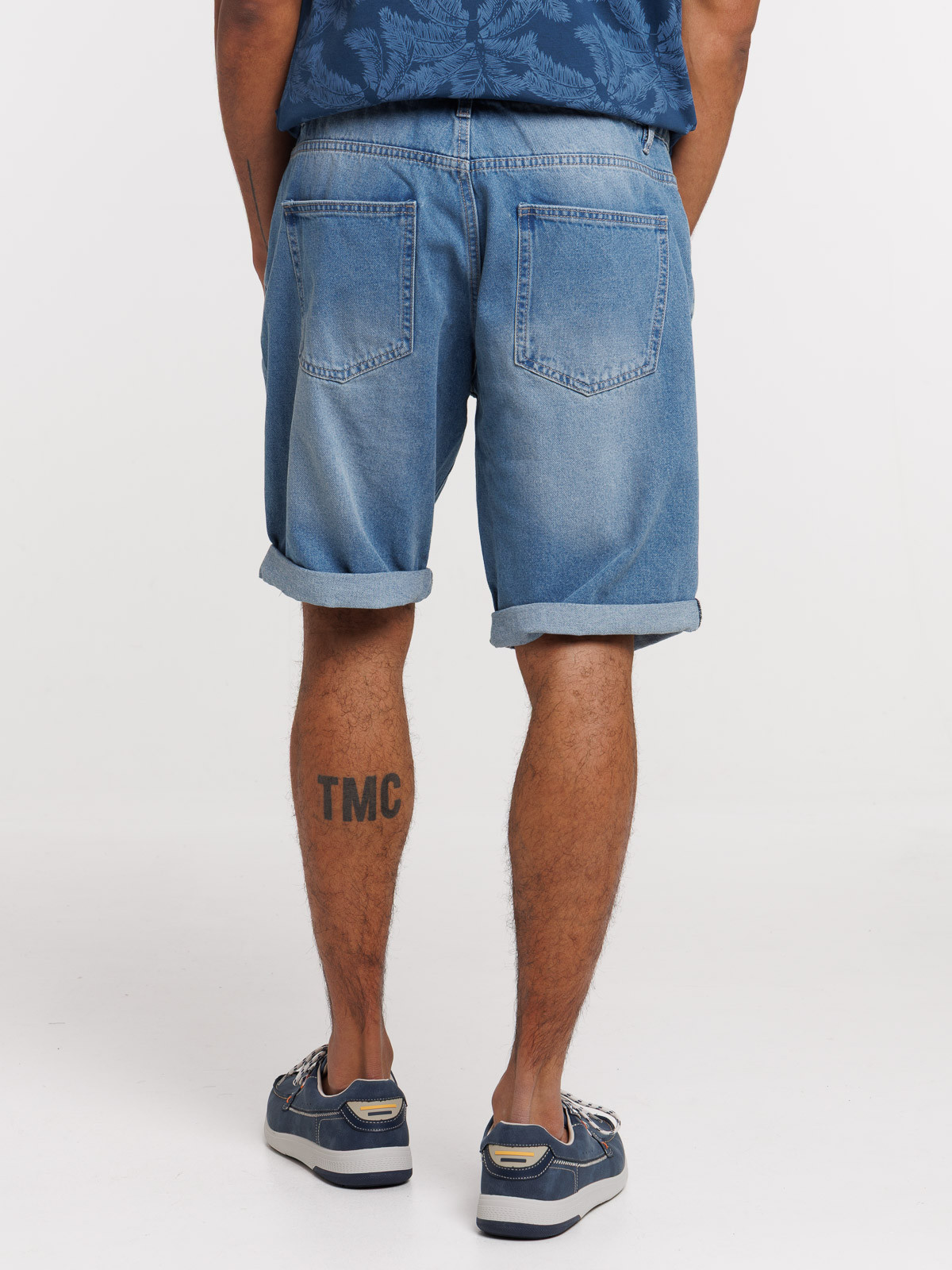 Bermuda en jean stone homme Bermuda en jean stone homme