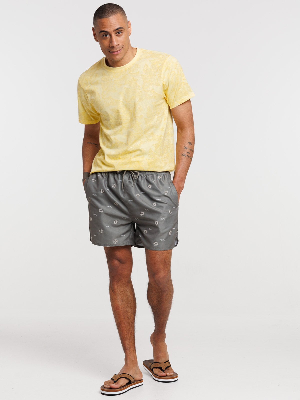 Short de bain soleil homme