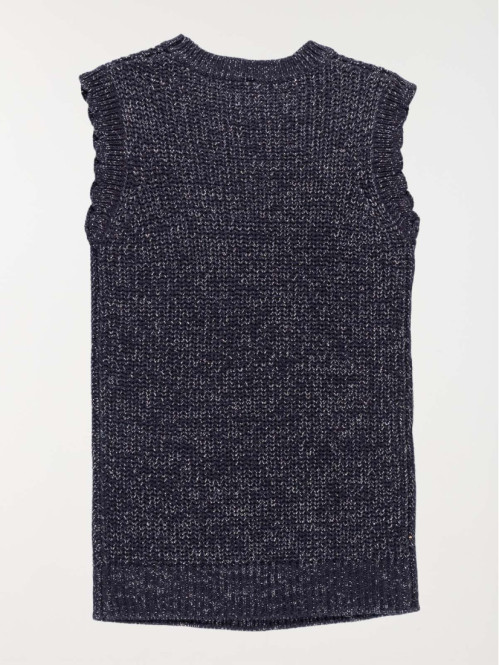 Robe pull sans manches...