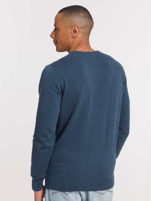 Pull col rond tonnerre homme