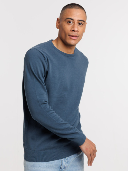 Pull col rond tonnerre homme