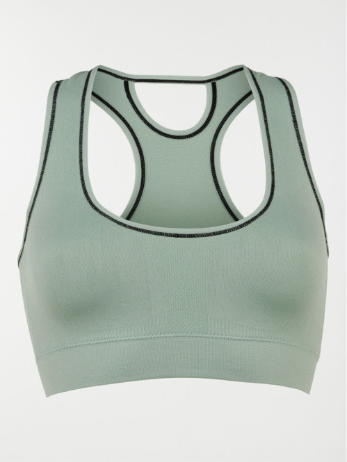 Brassière de sport jade femme (S-XL)
