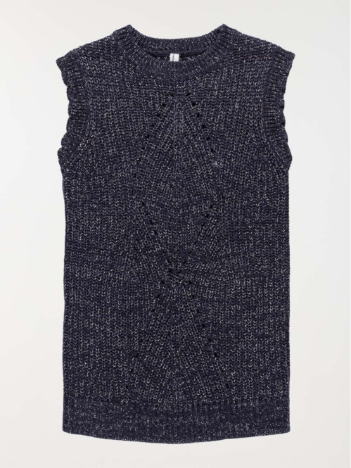 Robe pull sans manches fille (3-8A)