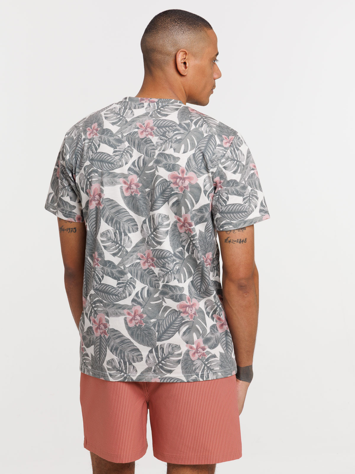 T-shirt holiday feuillage homme 