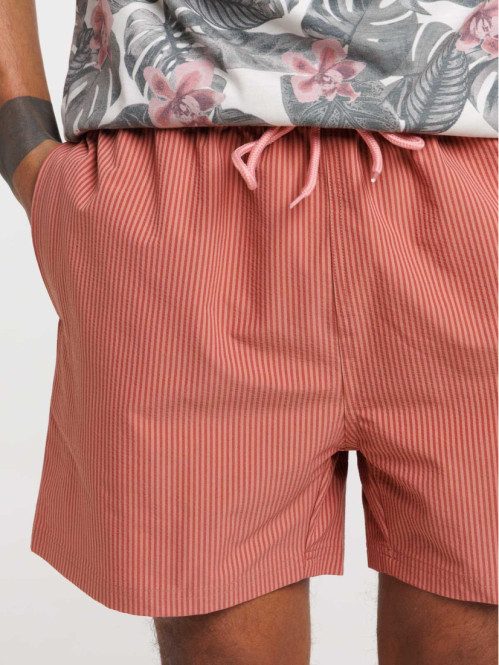 Short de bain rose sauvage...