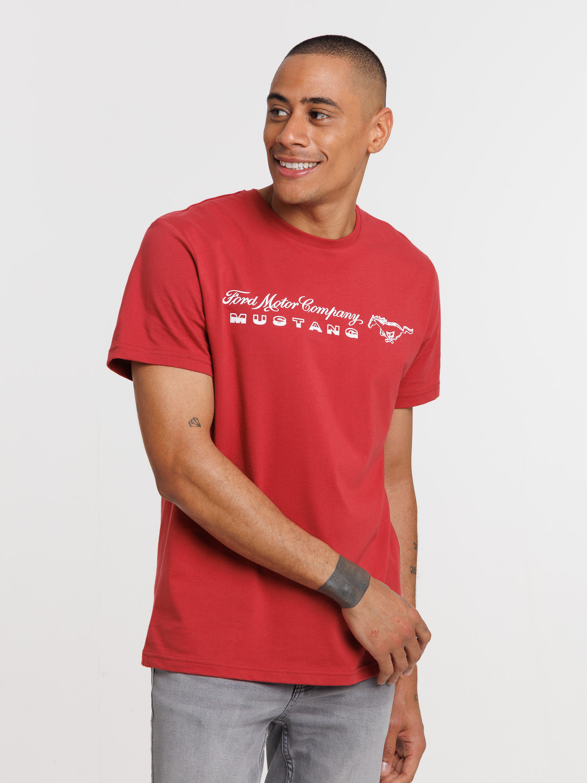 T-shirt Ford Mustang homme