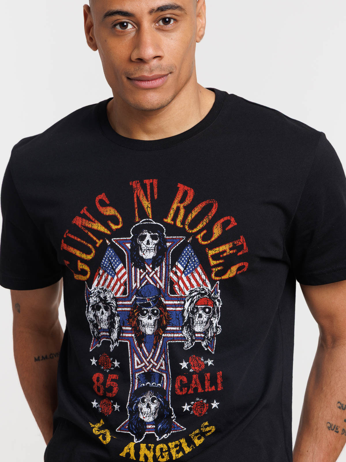 T-shirt Guns N' Roses homme