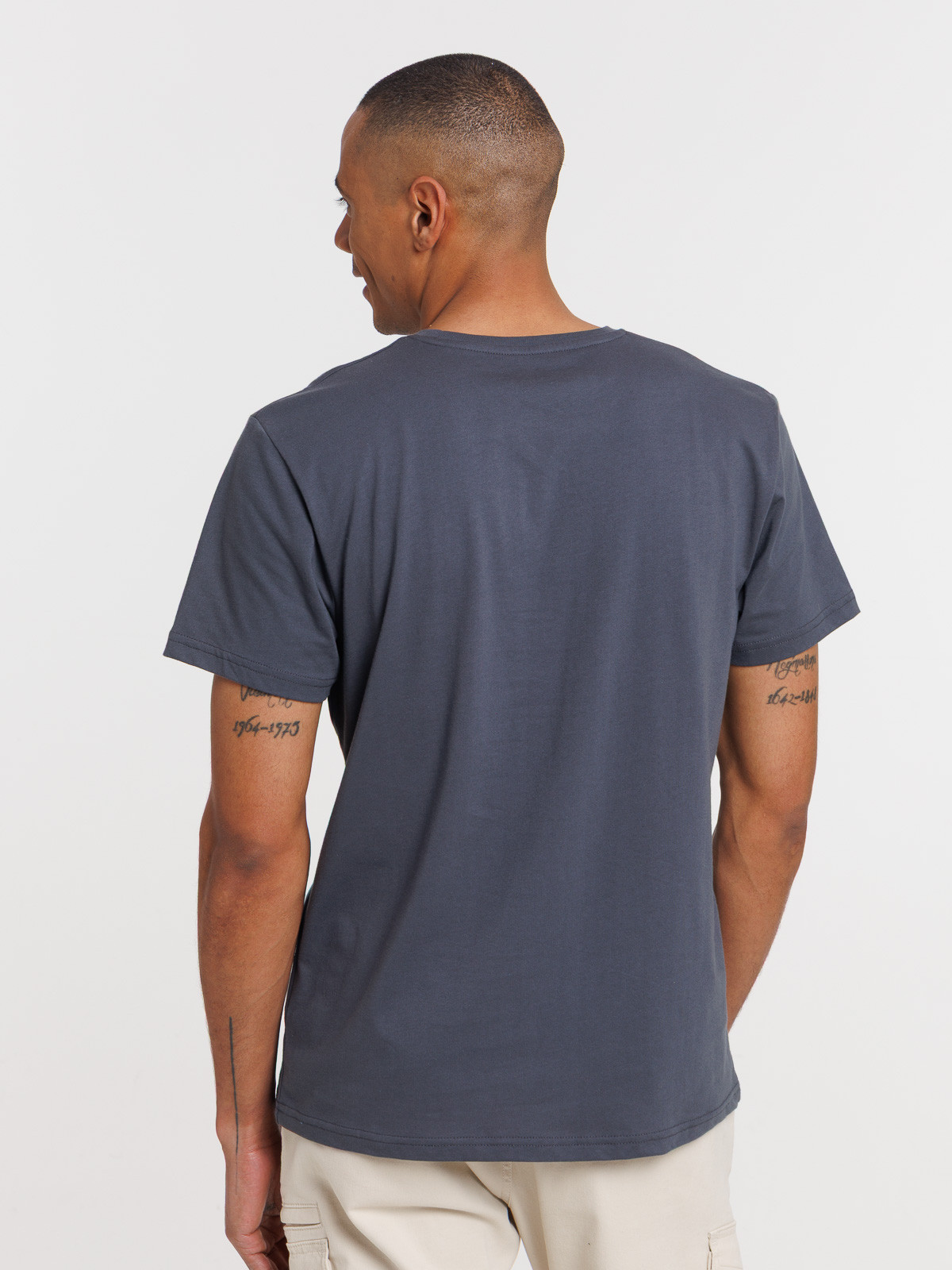 T-shirt Goldorak homme gris anthracite