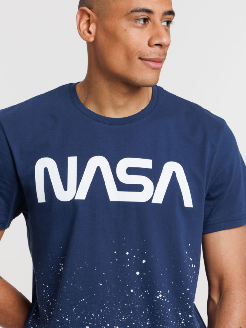 T-shirt Nasa col rond homme
