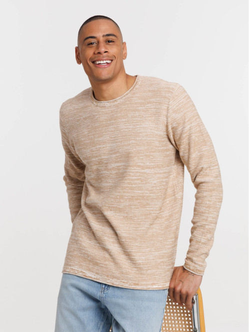 Pull col rond dune homme