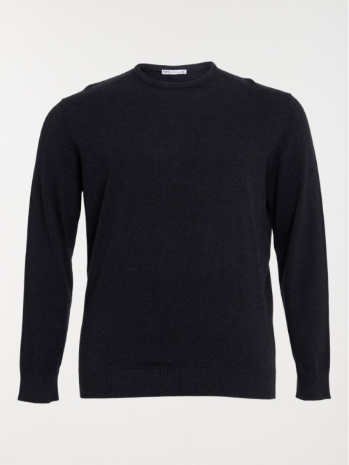 Pull col rond grande taille...