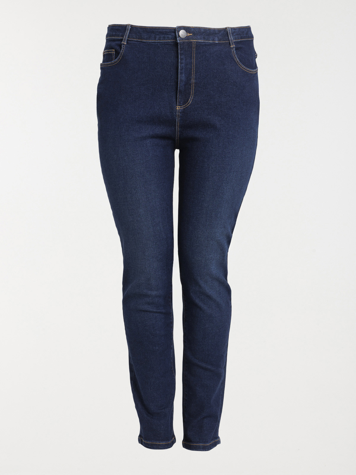 Jean slim brut grande taille femme