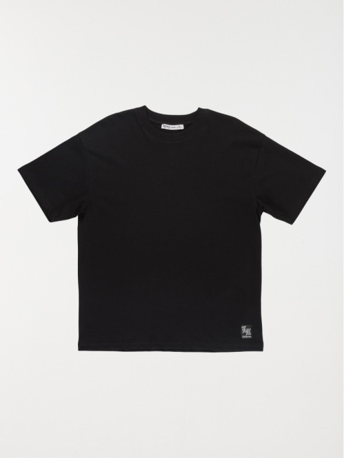 Tee-shirt basique noir garçon (XXS-M)