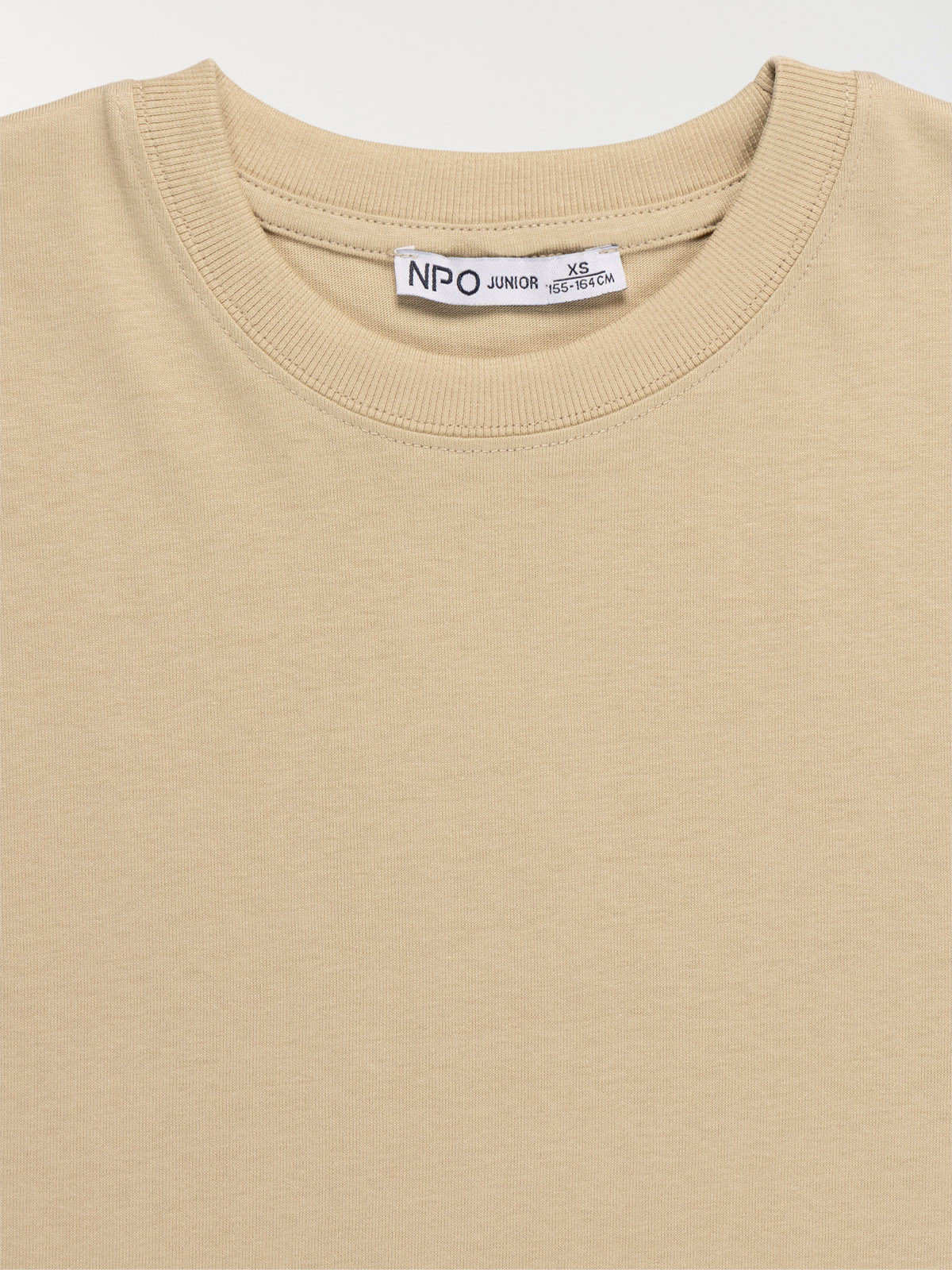 Tee-shirt basique uni garçon (XXS-M)