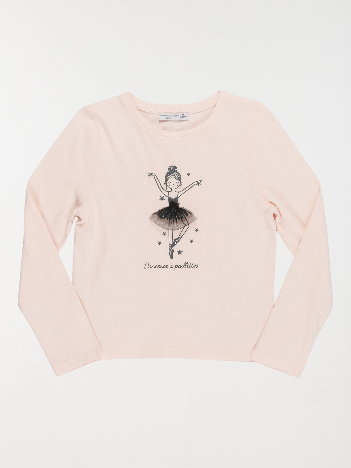 T-shirt danseuse étoile fille (3-12A)