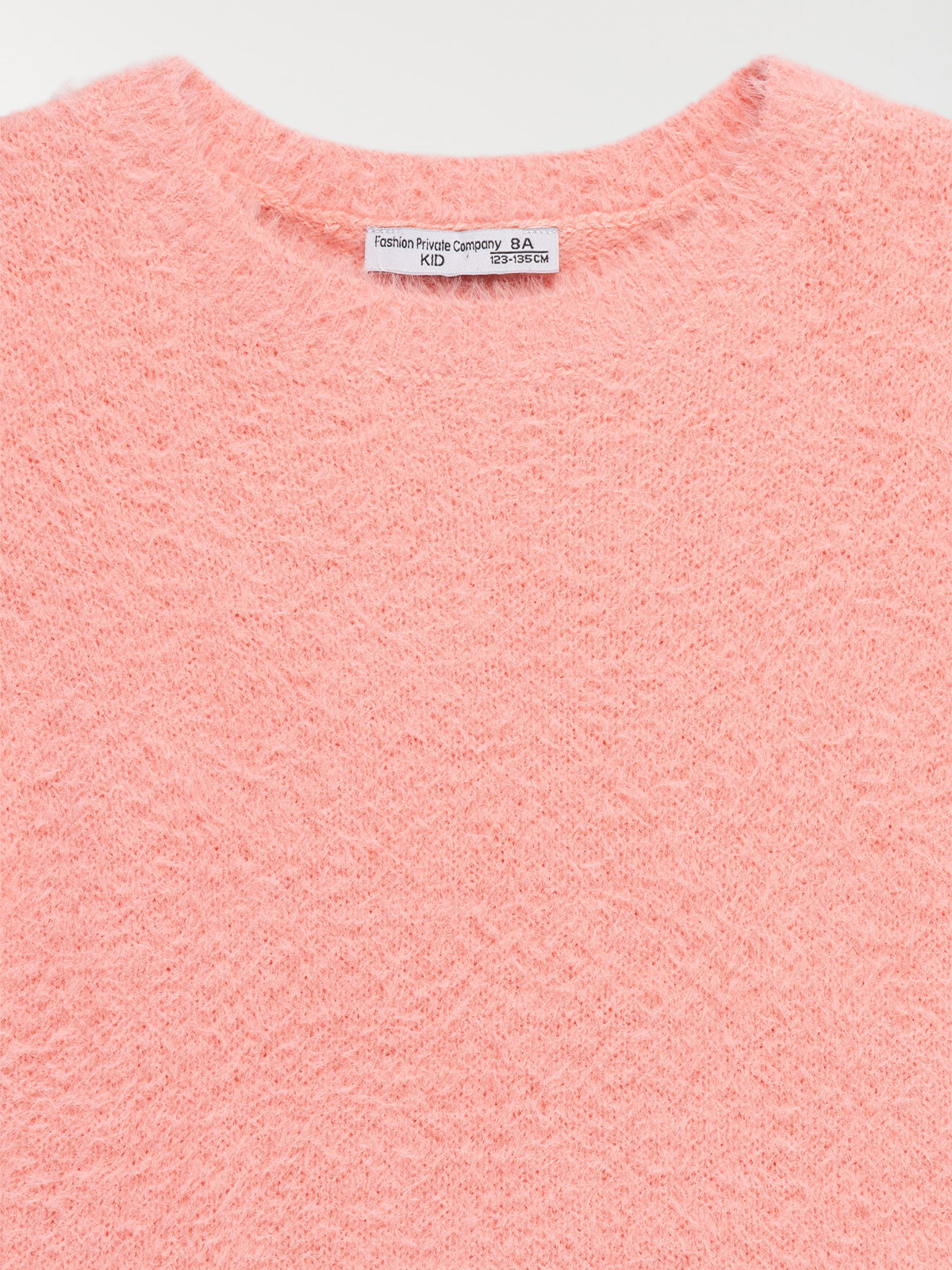 Pull doux col rond fille (3-12A) Pull doux col rond fille (3-12A)