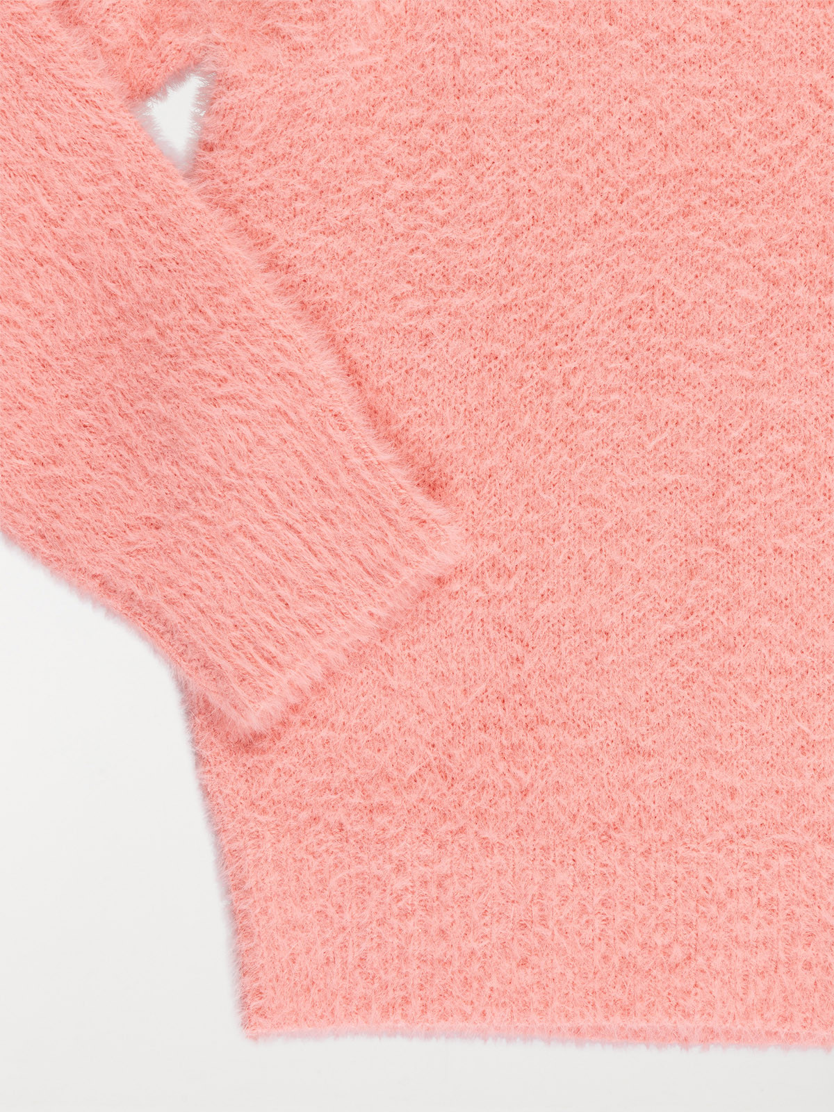 Pull doux col rond fille (3-12A) Pull doux col rond fille (3-12A)