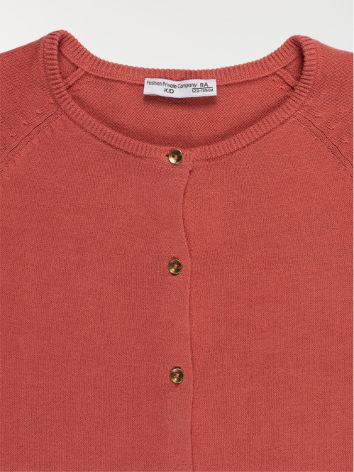 Gilet boutonné safari red...