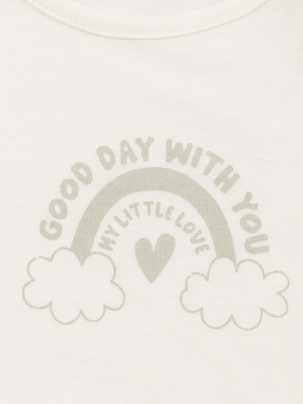 Tee-shirt arc-en-ciel fille (3-36M)