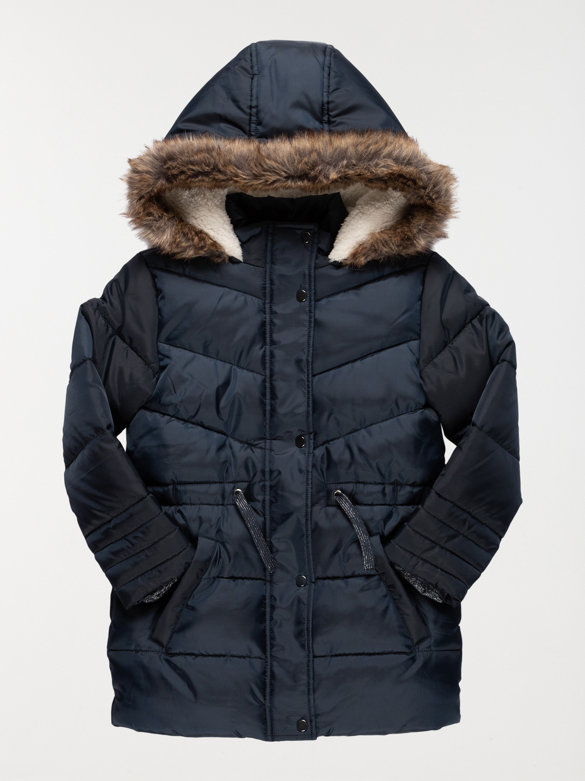 Doudoune marine kid fille (3-12A)