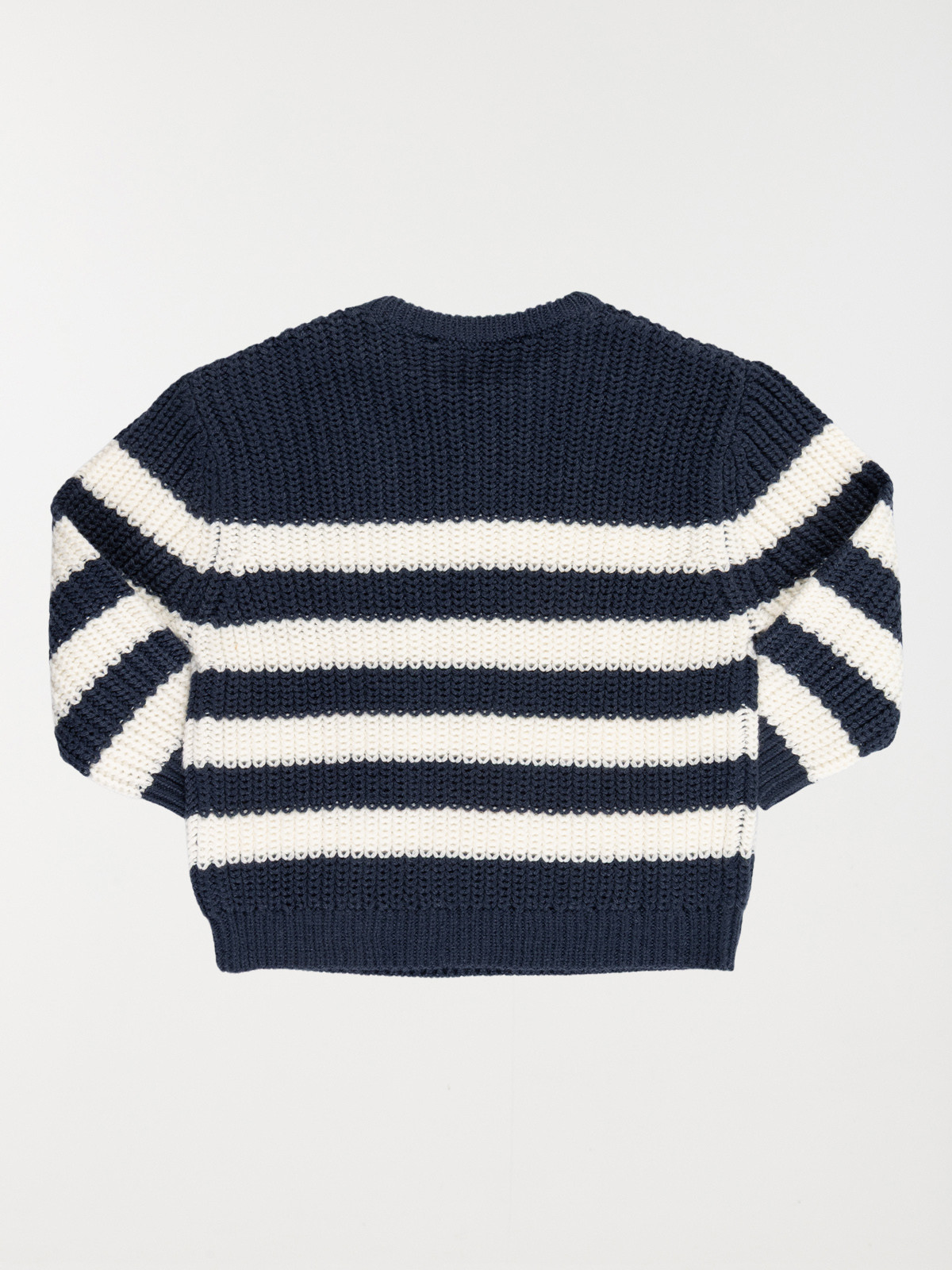 Pull marine rayé garçon (3-36M) Pull marine rayé garçon (3-36M)