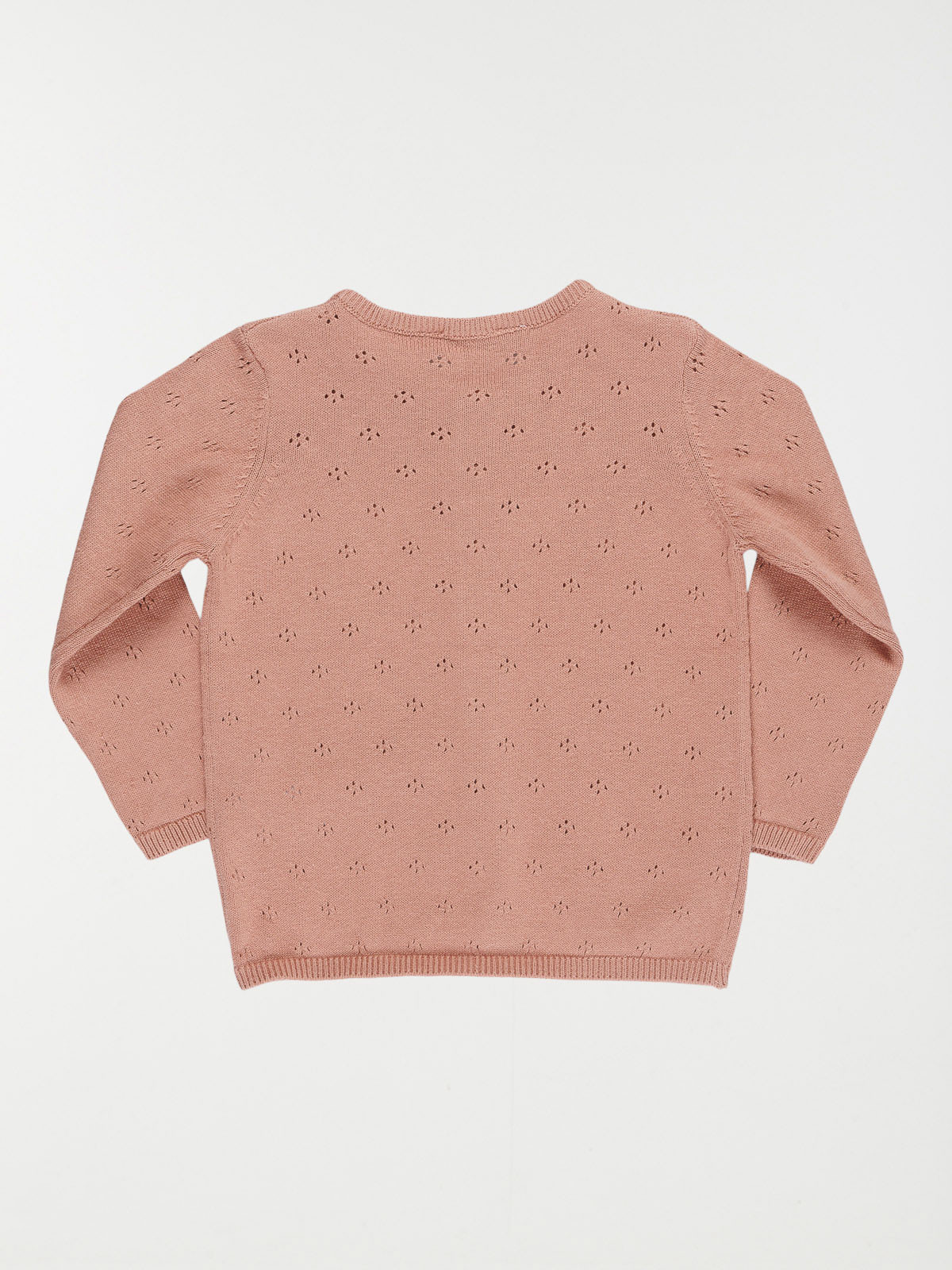 Gilet ajouré fille (3-36M)