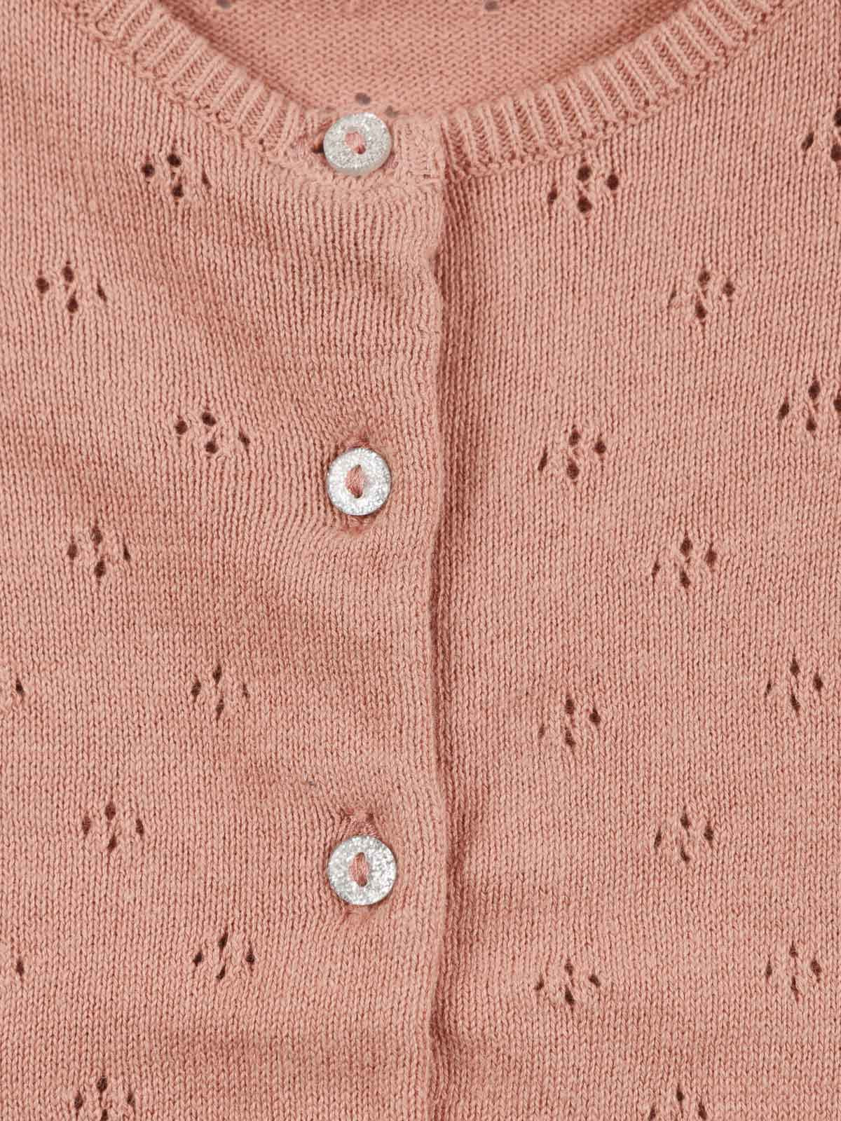 Gilet ajouré fille (3-36M)