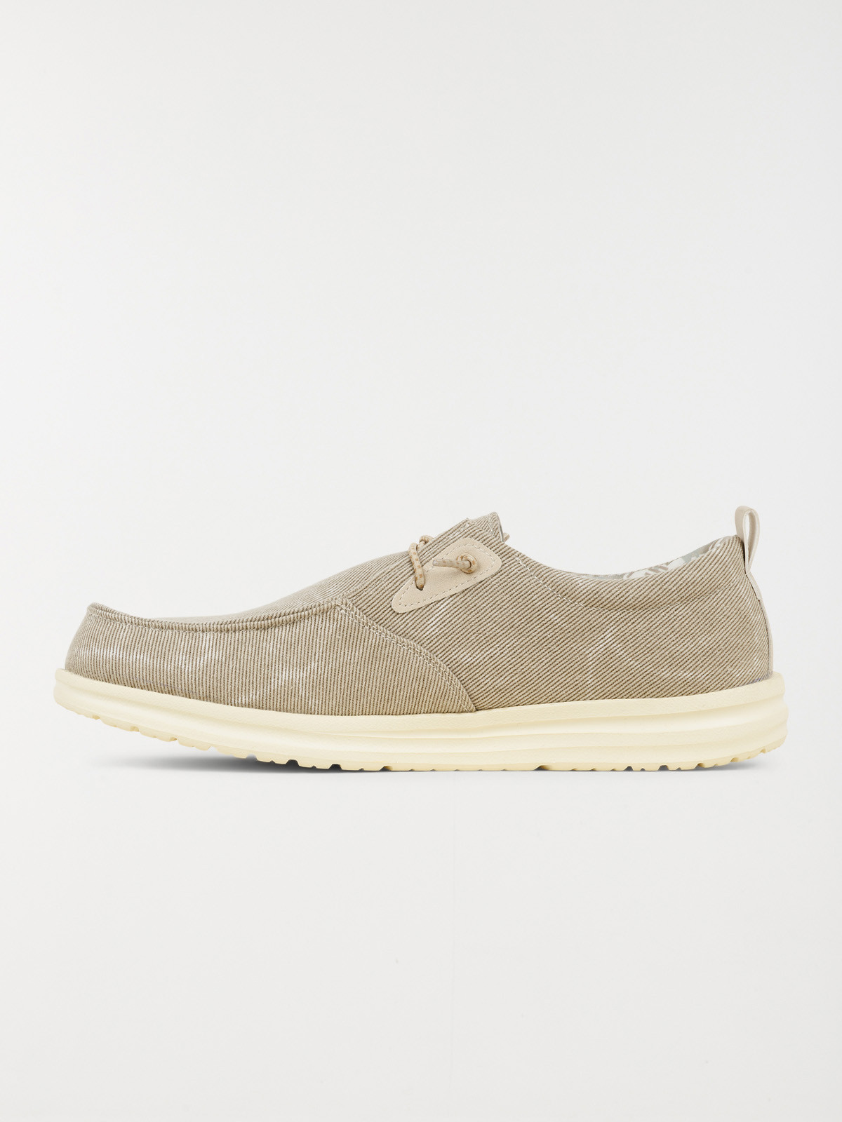 Chaussure bateau toile homme (40-45)