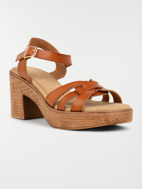 Sandale marron femme (36-41)
