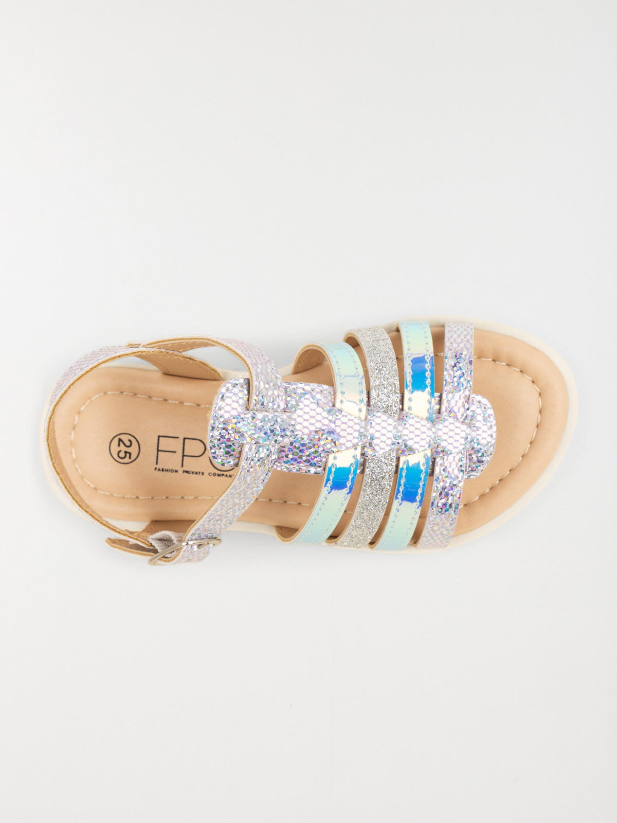 Sandales lilas pailleté fille (24-30)