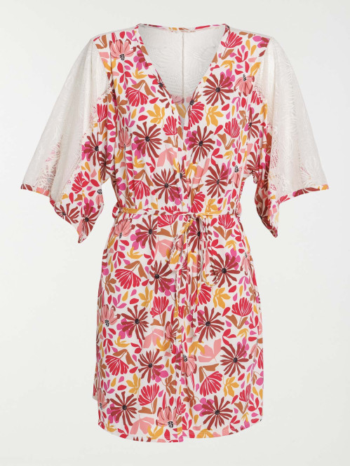 Kimono fleuri femme Kimono fleuri femme