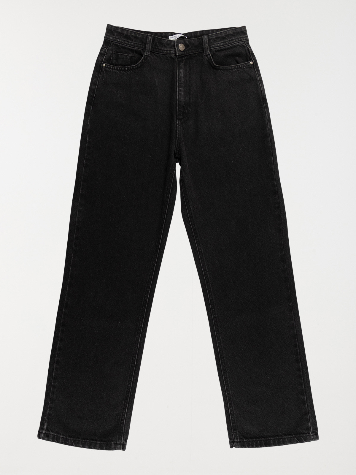 Jean straight fille noir (XXS-M)
