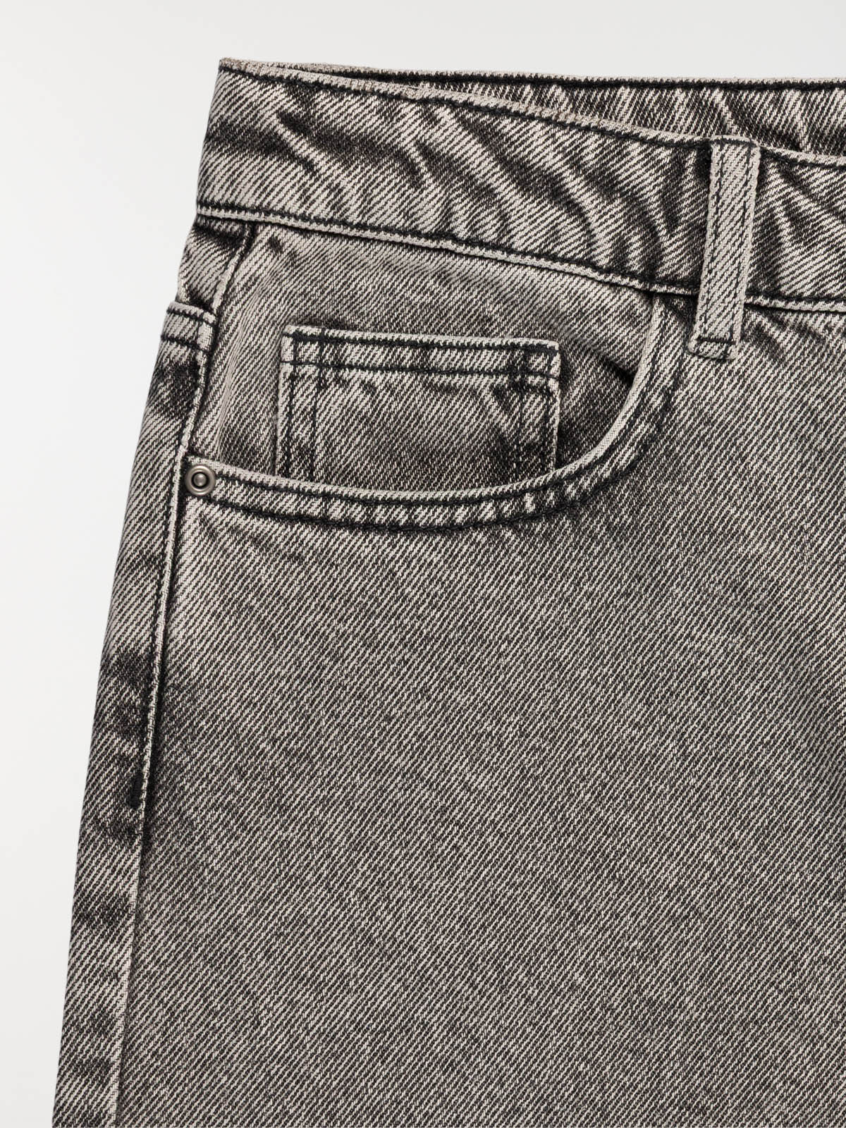 Jean baggy gris garçon (XXS-M)