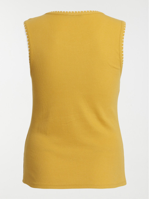 Débardeur moutarde grande...