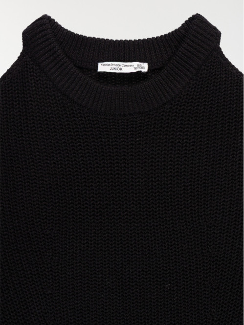 Pull épaules dénudées noir...