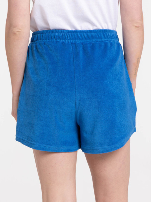 Short éponge cobalt femme Short éponge cobalt femme