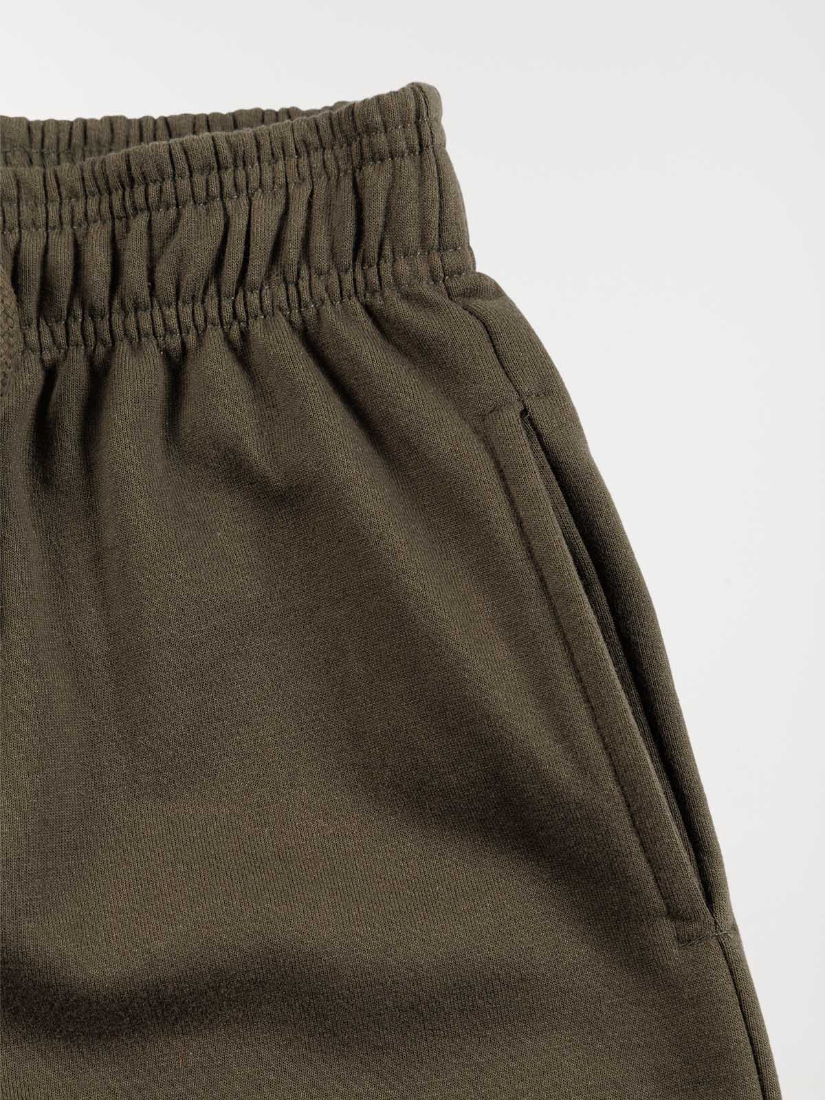 Jogging basique kaki garçon (3-12A) Jogging basique kaki garçon (3-12A)