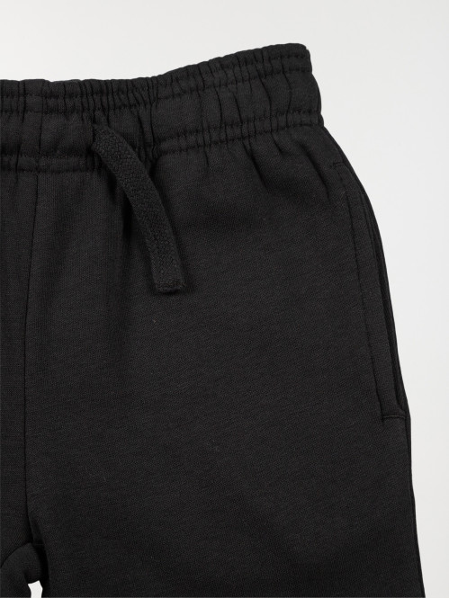 Pantalon de jogging basique noir (3-12A) Pantalon de jogging basique noir (3-12A)