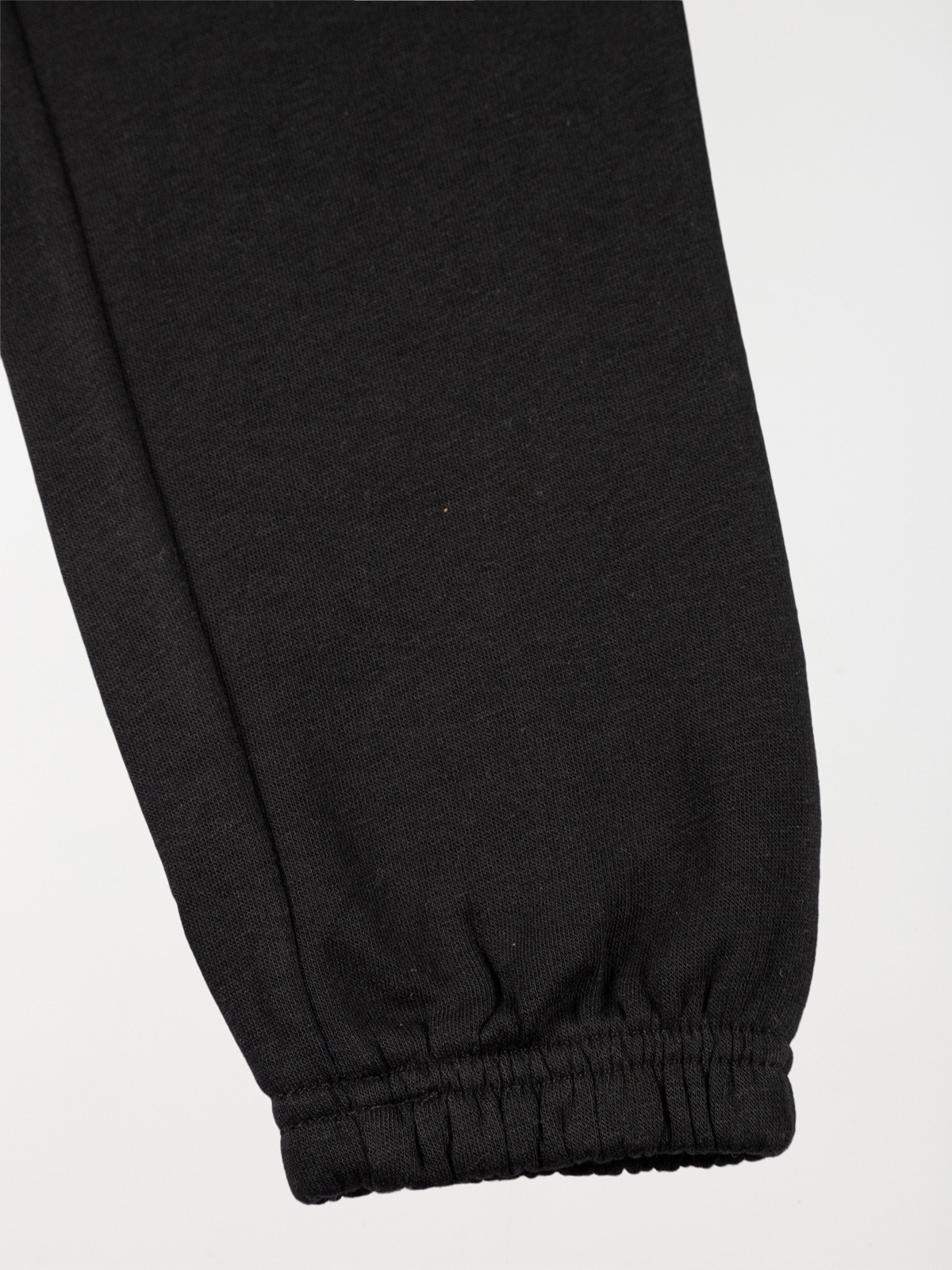 Pantalon de jogging basique noir (3-12A) Pantalon de jogging basique noir (3-12A)