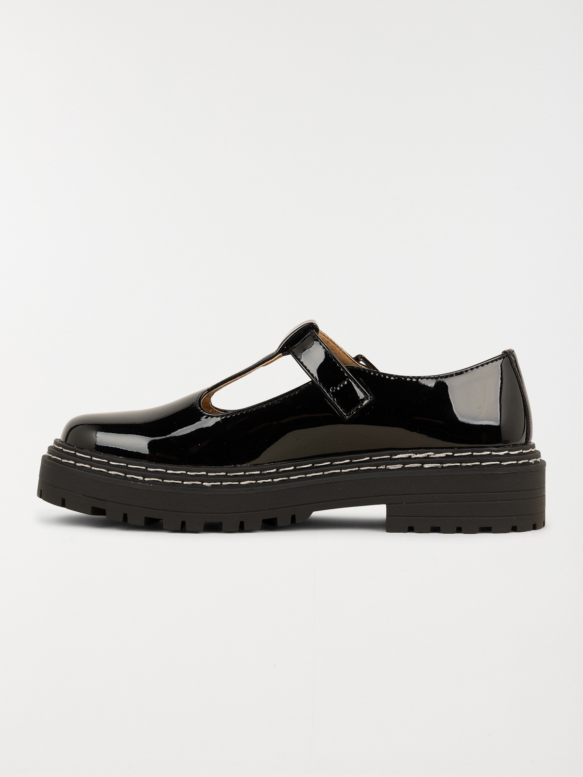 Mocassins noirs vernis femme (36-41)