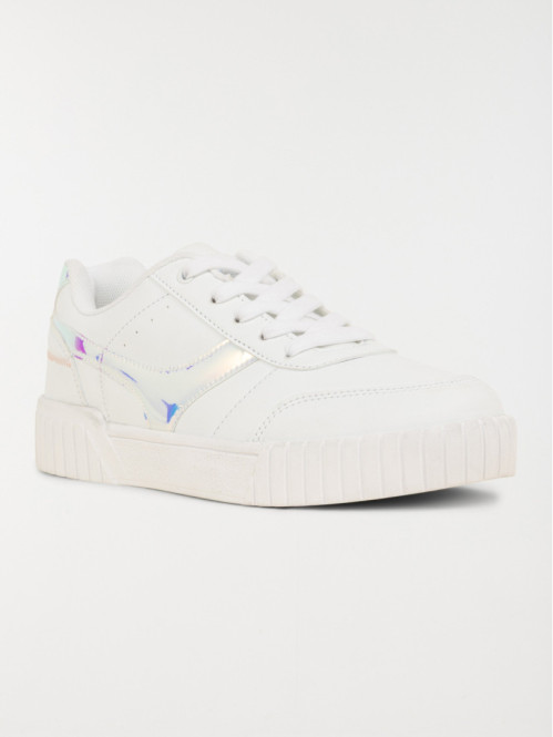 Basket blanche hologramme...