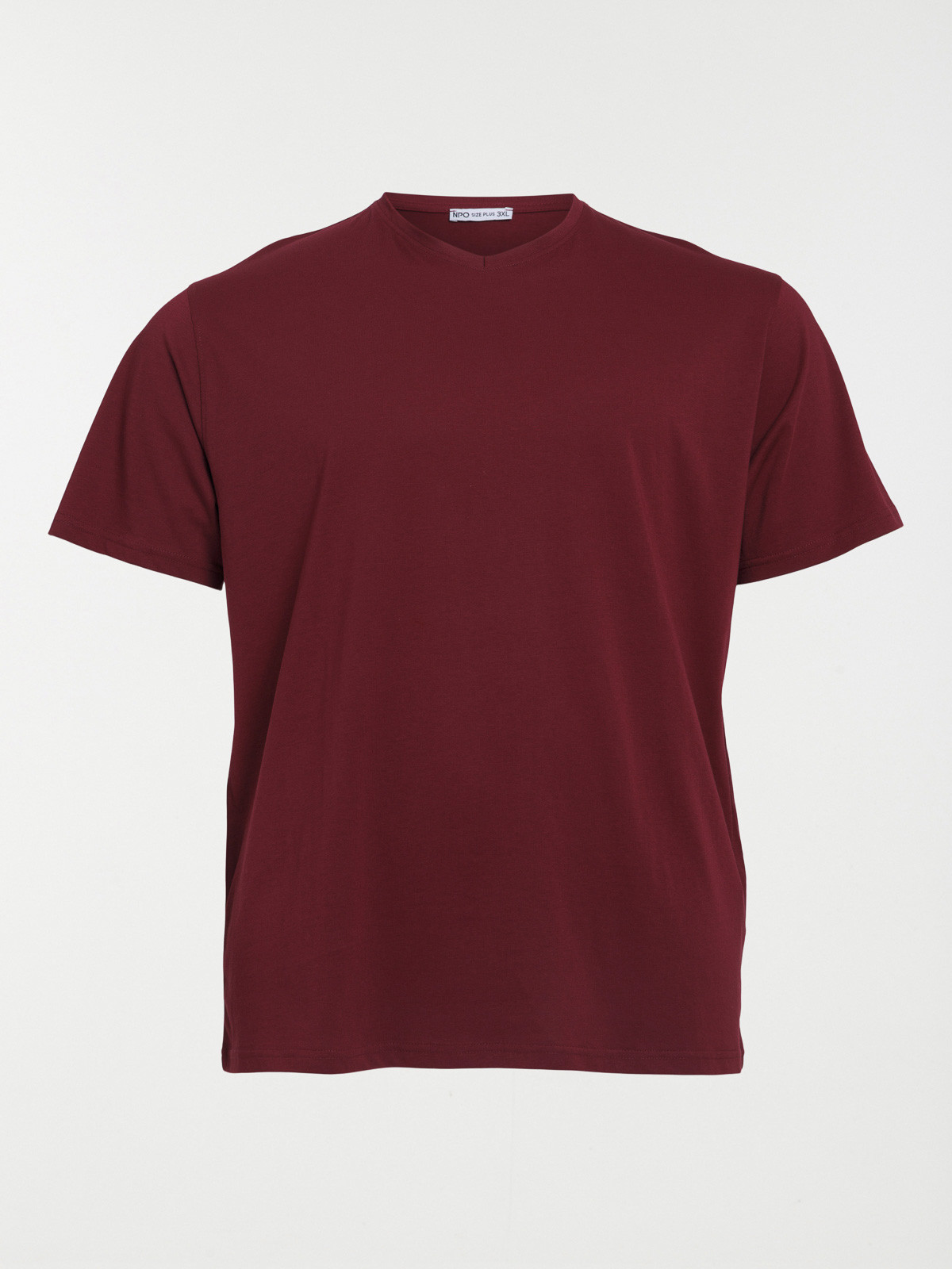 T-shirt pourpre grande taille homme