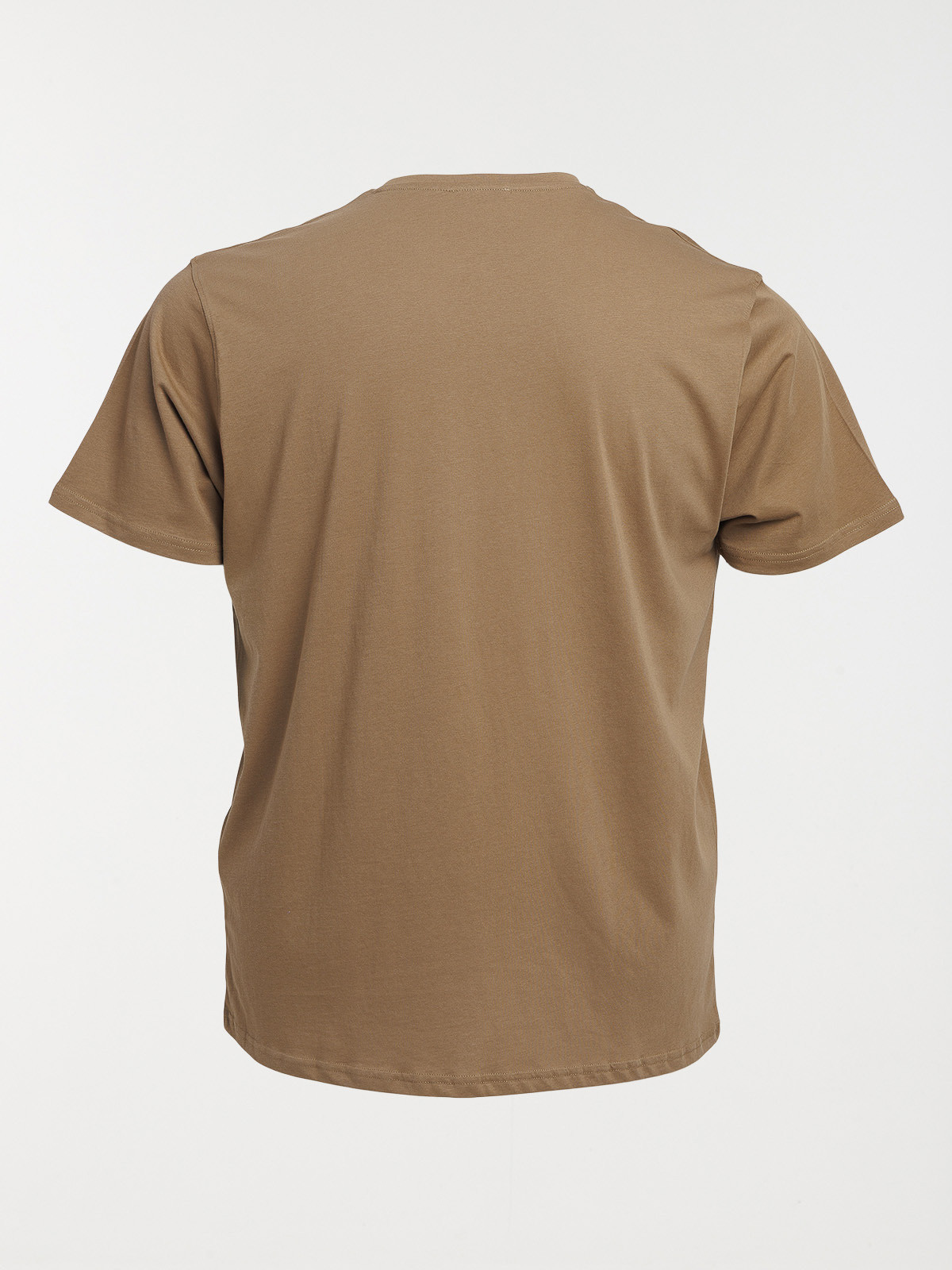 T-shirt camel foncé grande taille homme