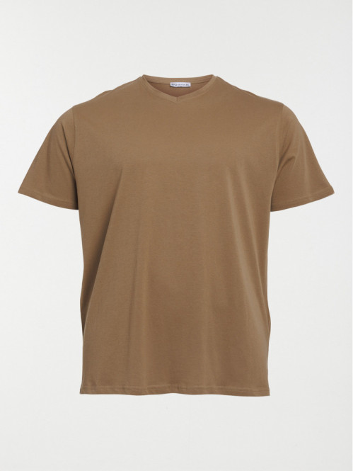 T-shirt pourpre grande taille homme