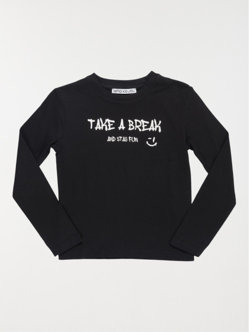 T-shirt manches longues garçon (3-12A)