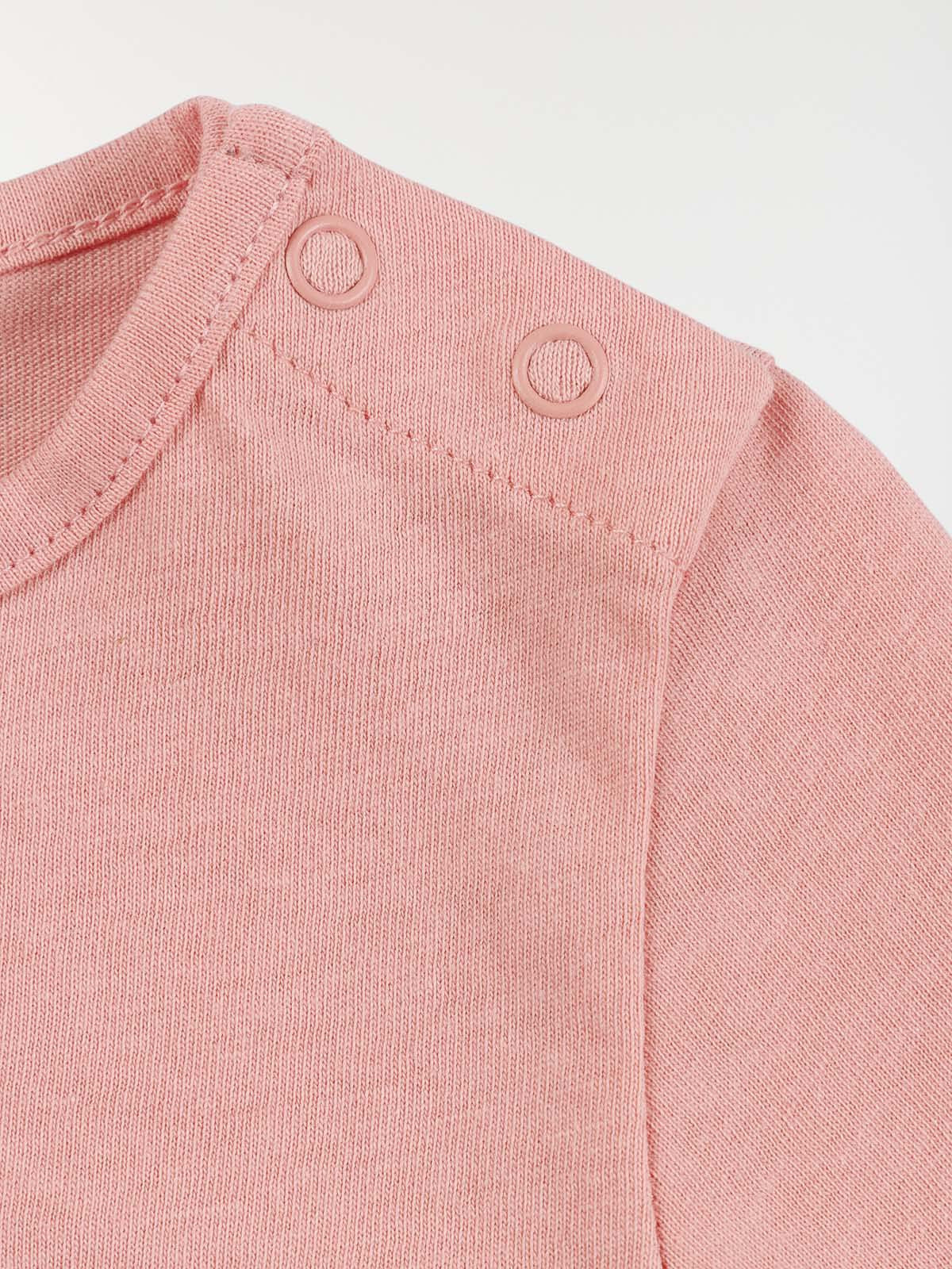 T-shirt sourire ravageur fille (3-36M)