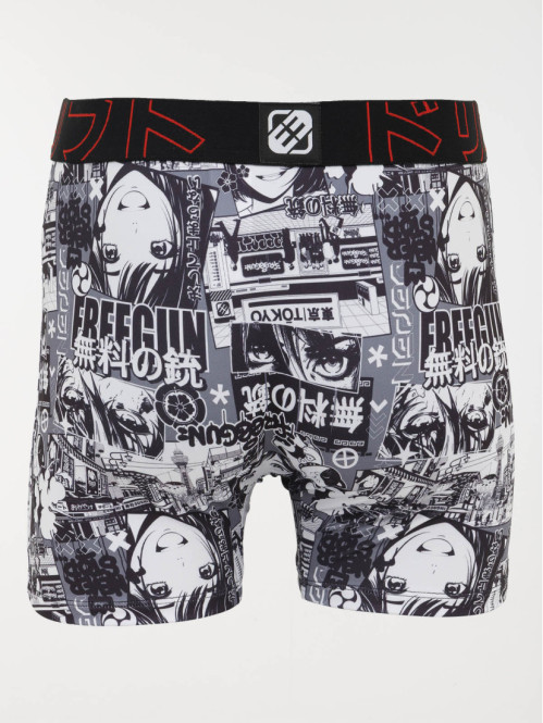 Boxer FREEGUN manga homme