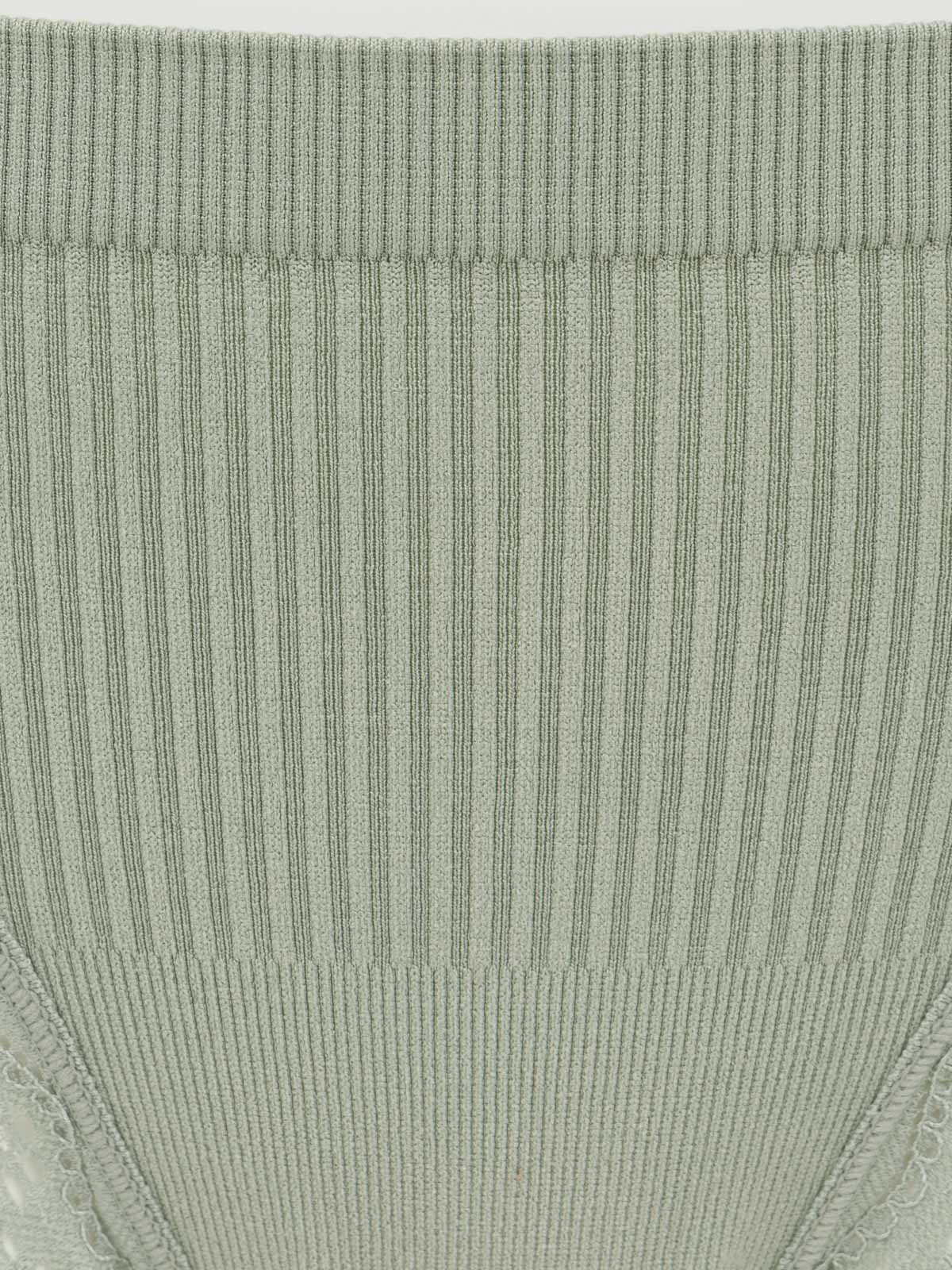 Tanga côtelé iceberg femme (S-XL)