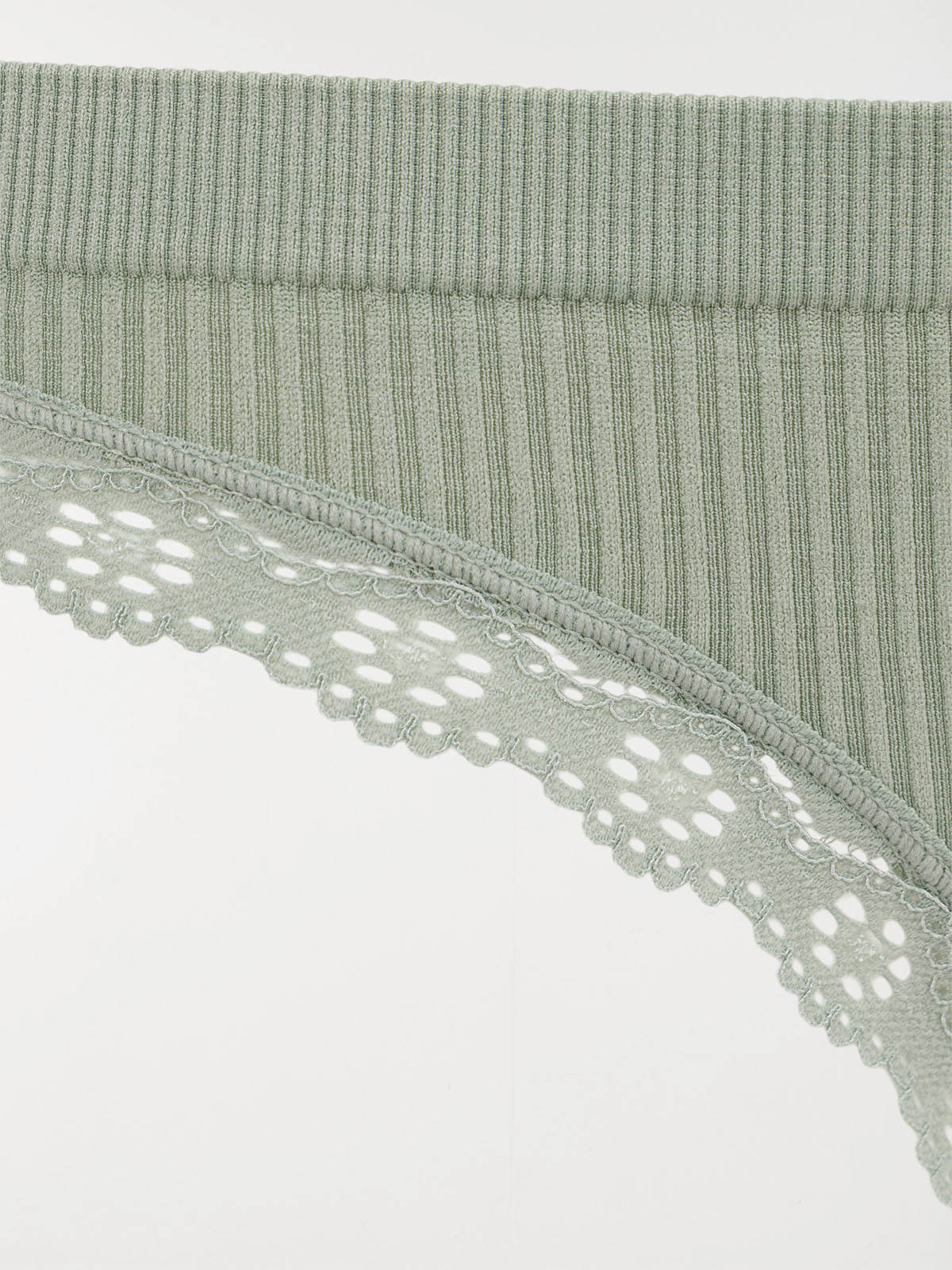 Tanga côtelé iceberg femme (S-XL)