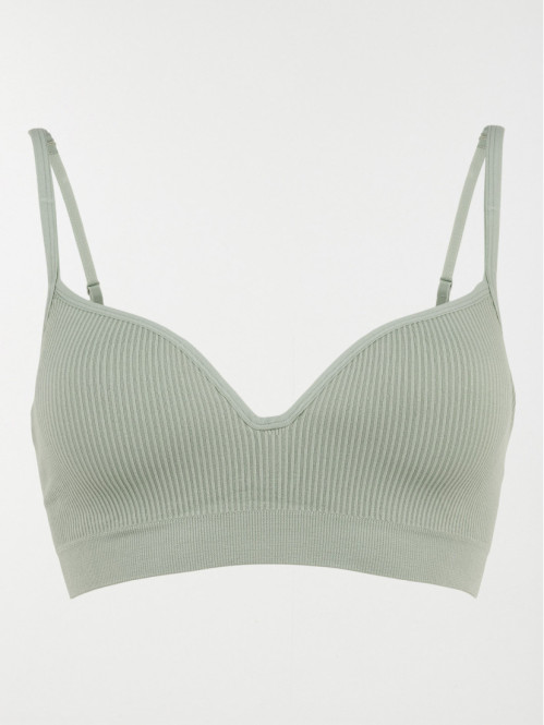 Bustier côtelé iceberg (S-XL)